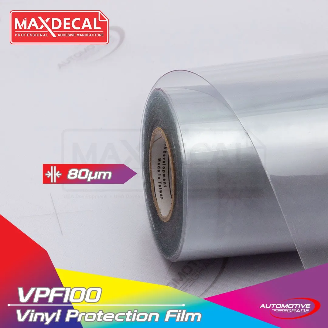 VPF100 optically clear gloss protection film roll