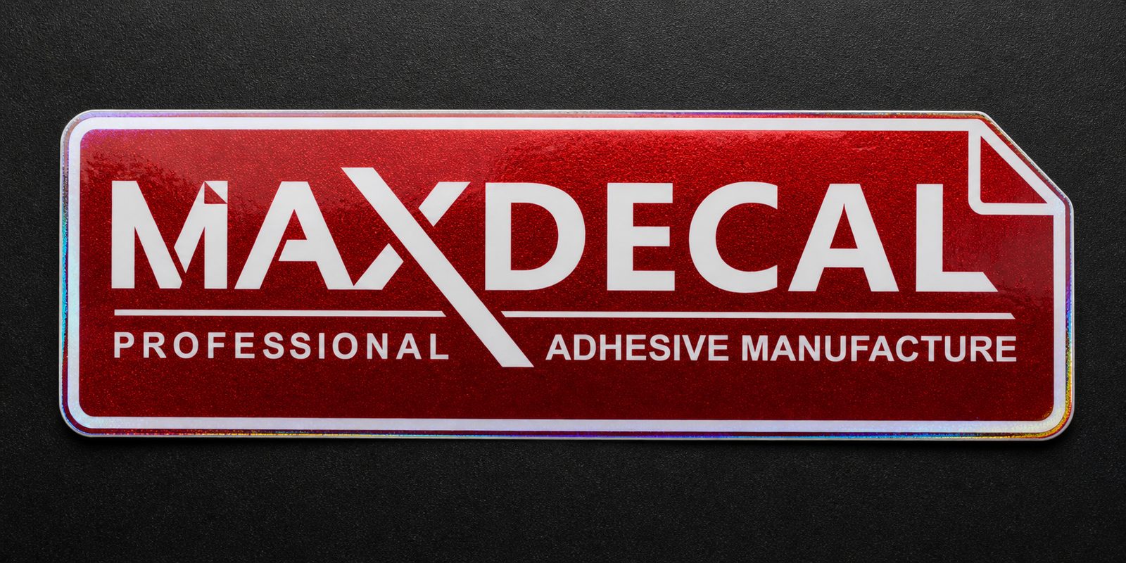MAXDECAL brand — HOLOGRAPHIC
